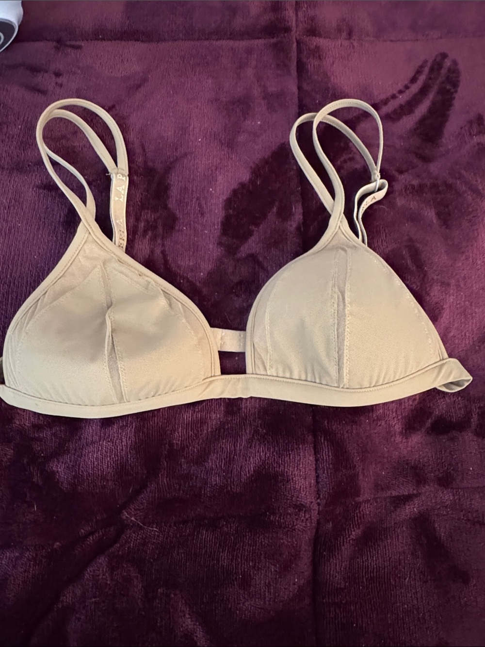 La Perla Soft Triangle Bra in Nude